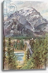 Постер Коппинг Харольд Cascade Mountain, Banff