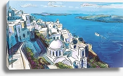 Постер Греция. Греческие зарисовки #1