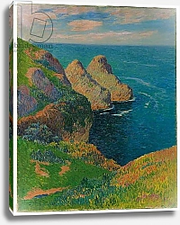 Постер Море Анри Les falaises au bord de la mer, 1895