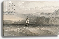 Постер Симпсон Вильям Cape Aiya, looking north towards Balaklava