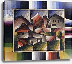 Постер Сигал Артур House in the Landscape; Hauser in Landschaft, c.1920