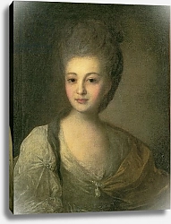Постер Рокотов Федор Portrait of Aleksandra P. Struyskaya 1772