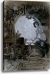 Постер Modèle pour la couverture du journal Nadar; Paris photographié