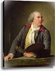 Постер Виджи-Лебран Элизабет Portrait of Hubert Robert 1788
