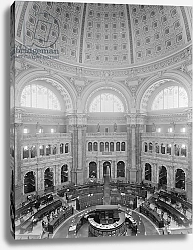 Постер Неизвестен Reading Room rotunda, Library of Congress, Washington, D.C., c.1904