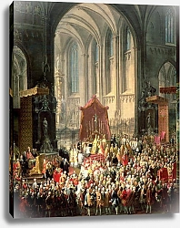 Постер Мейтенс Мартин The Coronation of Joseph II as Emperor of Germany in Frankfurt Cathedral, 1764