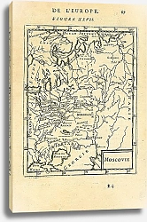 Постер Карта Великого княжества Московского №1