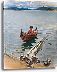 Постер Калела Гэллен Rower on the lake