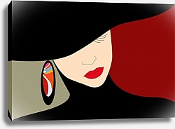 Постер Девушка в шляпе 3