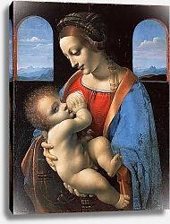 Постер Леонардо да Винчи (Leonardo da Vinci) Мадонна Литта
