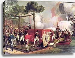 Постер Крепин Луи Napoleon I and Marie Louise Disembarking at Antwerp, 1810