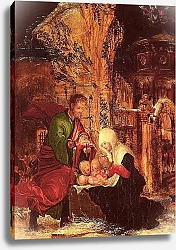 Постер Альтдорфер Альтбрехт Birth of Christ, c.1520-25, 2