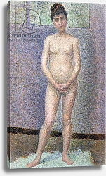 Постер Сера Жорж-Пьер (Georges Seurat) Model from the Front, 1886-7