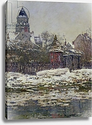 Постер Моне Клод (Claude Monet) The Church at Vetheuil, 1879