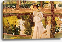 Постер Соролья-и-Бастида Хоакин The Garden, 1913