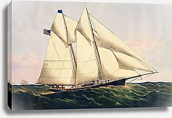 Постер Яхта Генриетта, по образцу мистера Wm. Booker, N.Y.