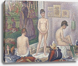 Постер Сера Жорж-Пьер (Georges Seurat) The Models, 1888
