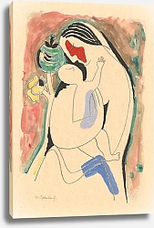 Постер Галанда Микулаш Mother with baby and flower