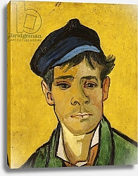 Постер Ван Гог Винсент (Vincent Van Gogh) Young Man with a Hat, 1888