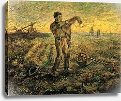 Постер Ван Гог Винсент (Vincent Van Gogh) Вечер: заканчивающийся день