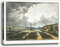 Постер Бишебуа Л. П Торжественное открытие Александровской колонны
