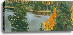 Постер Калела Гэллен Lake View In Autumn