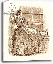 Постер Милле Джон Эверетт Lost Love, c.1859