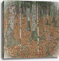 Постер Климт Густав (Gustav Klimt) Березовая роща