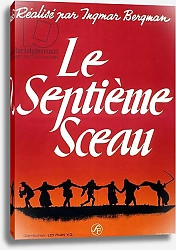 Постер Film Poster for 'The Seventh Seal', directed by Ingmar Bergman, 1957