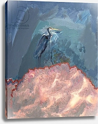 Постер Миши Давид (совр) Great Blue Heron 1