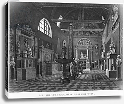 Постер Ваузель Джон Second view of the introductory room, Musee des Monuments Francais, Paris, 1816