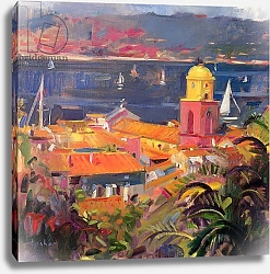 Постер Грехам Питер (совр) St Tropez Sailing, 2002