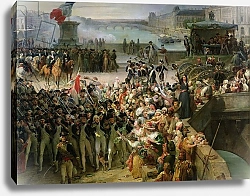 Постер Когнит Леон The Garde Nationale de Paris Leaves to Join the Army in September 1792, c.1833-36 3