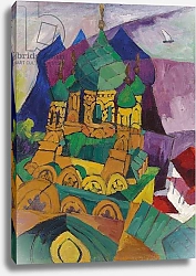 Постер Лентулов Аристарх Church in Alupka, 1916
