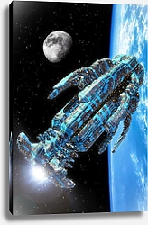 Постер Космический корабль №005