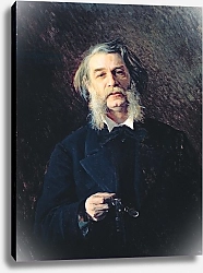 Постер Крамской Иван Portrait of Dmitri Vasilievich Grigorovich, 1876