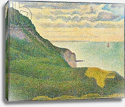 Постер Сера Жорж-Пьер (Georges Seurat) Seascape at Port-en-Bessin, Normandy, 1888