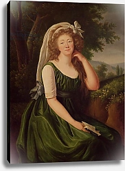 Постер Виджи-Лебран Элизабет Portrait of the Countess du Barry 1789