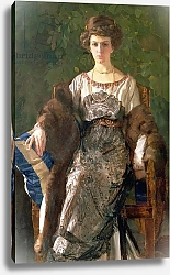 Постер Сомов Константин Portrait of Ewfimia Nosova, 1911