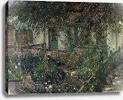 Постер Коринф Ловиз Flower garden in bloom, 1904
