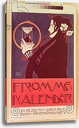 Постер Мозер Коло Design for the Frommes Calendar, for the 14th Exhibition of the Vienna Secession, 1902