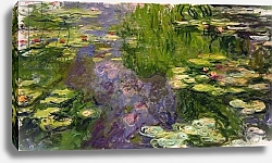 Постер Моне Клод (Claude Monet) Waterlilies