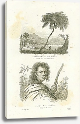Постер Baie de Ware sur l'Ile Wahine, Mai Insulaire de Raiatea