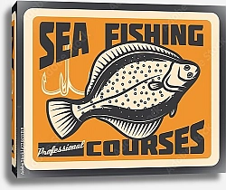 Постер Морские рыболовные курсы