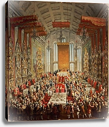 Постер Мейтенс Мартин Coronation Banquet of Joseph II in Frankfurt, 1764