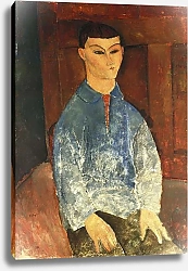 Постер Модильяни Амедео (Amedeo Modigliani) Moise Kisling Seated, 1916