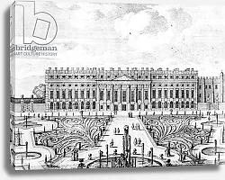 Постер Школа: Голландская 18в. The South facade of Hampton Court