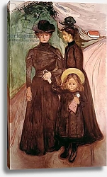 Постер Мунк Эдвард The Family on the Road c.1903
