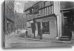 Постер Неизвестен The Poet's Corner, Long Millgate, Manchester, c.1910