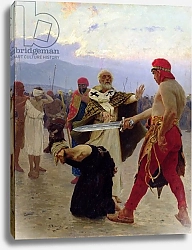 Постер Репин Илья Saint Nicholas of Myra saves three innocents from death, 1890